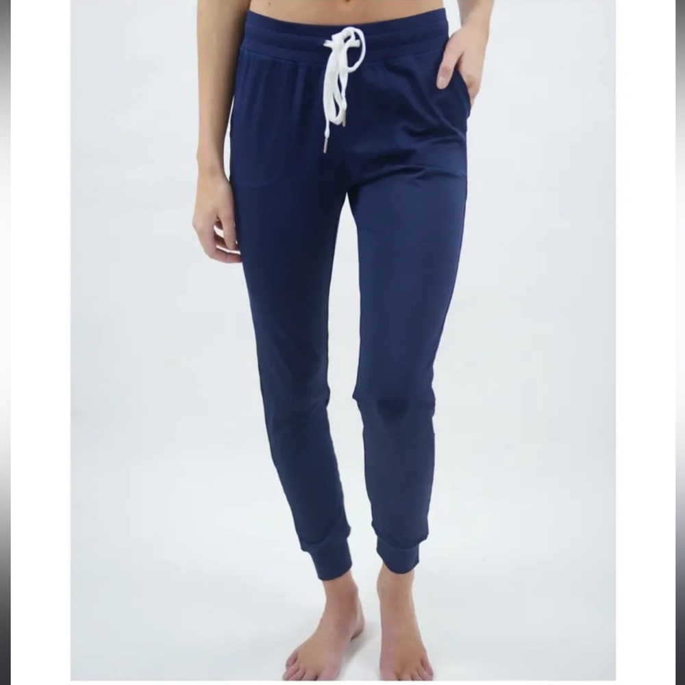 Zyia navy cozy jogger with pockets size XXL pockets